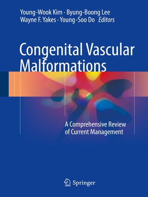 cover image of Congenital Vascular Malformations